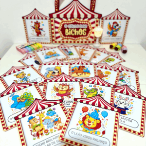 História rimada na sacola - O circo dos bichos