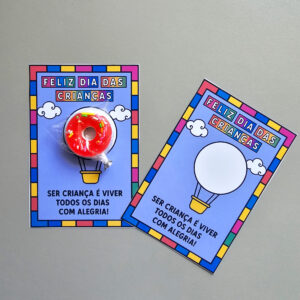 Cartão balão dia das crianças