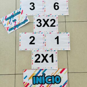 Amarelinha da multiplicação