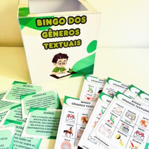 Bingo dos gêneros textuais