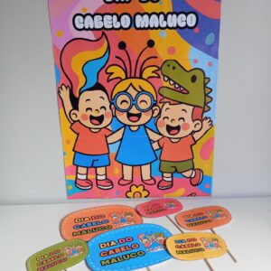 Kit do cabelo maluco