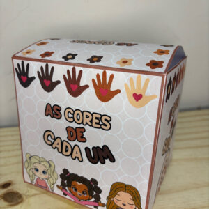 História na caixa As cores de cada um
