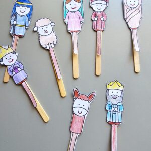 Palitoches de Natal história de Jesus