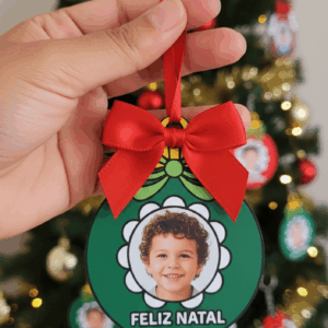 Enfeite de árvore ou chaveiro lembrancinha de Natal
