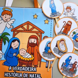 História na sacola O verdadeiro Natal