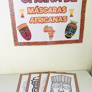 Oficina de máscaras africanas