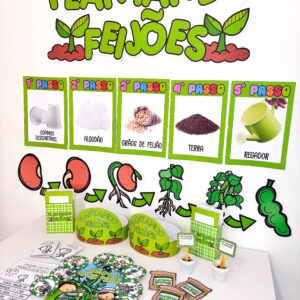 Projeto plantando feijões