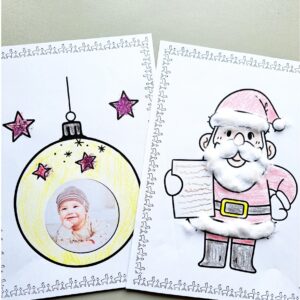 Livrinho de Natal de colorir