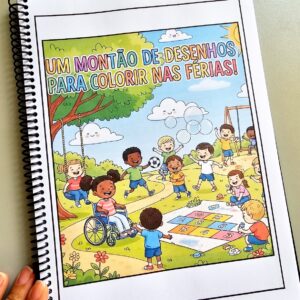 Ebook com 100 desenhos para colorir
