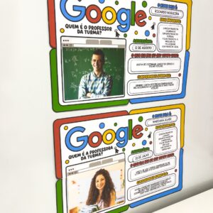 Quem é meu professor? Google