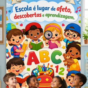 Painel dia da escola