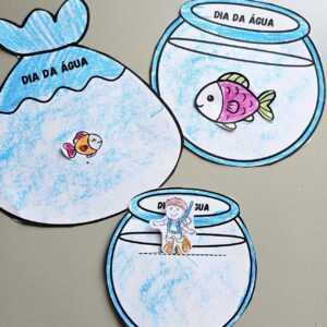 Aquário e peixinhos