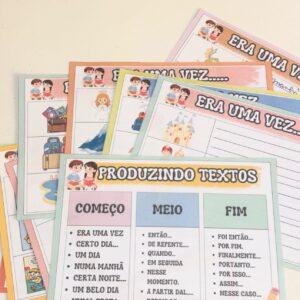 Fichas de produção de texto