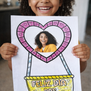 Atividade balão dia das mães