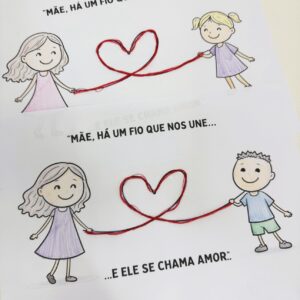 Atividade dia das Mães há um fio que nos une