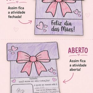 Atividade Presente para a mamãe