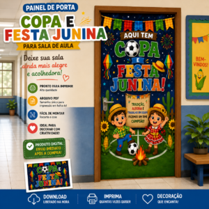 Painel de porta copa e festa junina