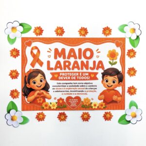 Painel maio laranja