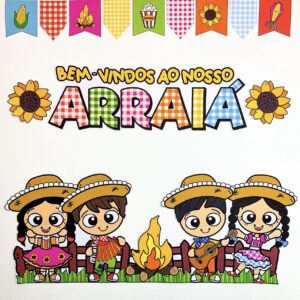 Painel arraiá