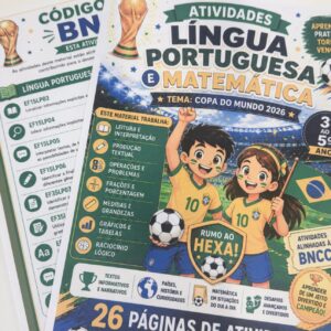Apostila copa do mundo 26 páginas com gabarito