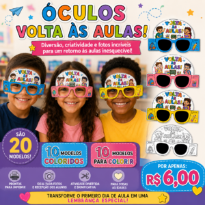 Óculos volta às aulas