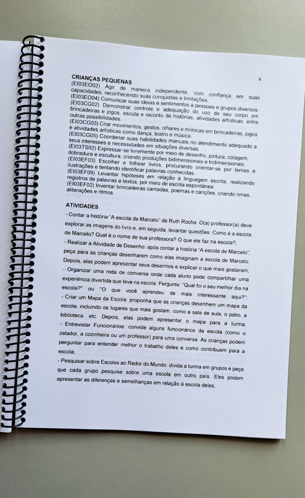 Plano de aula educação infantil - Imagem 5