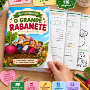 Projeto O Grande Rabanete – Atividades para Imprimir | PDF