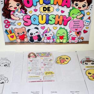 Paper Squishy para Imprimir | Educação Infantil